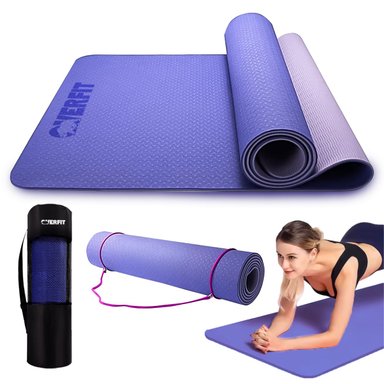 MAT YOGA TPE 6MM OVERFIT ALFOMBRA ALFOMBRA PILATES BICOLOR - 1