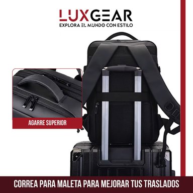 MOCHILA MALETA VIAJE CABINA LUXGEAR NOTEBOOK IMPERMEABLE 48L - 6