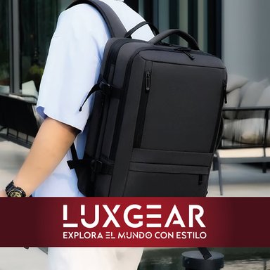 MOCHILA MALETA VIAJE CABINA LUXGEAR NOTEBOOK IMPERMEABLE 48L - 9