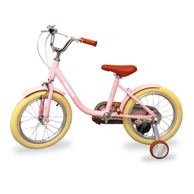 BICICLETA INFANTIL ARO 16 KIDMON RUEDAS DE APRENDIZAJE NIÑA - 1