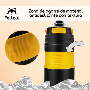 TERMO BOTELLA TERMICA 580ML TAURI BY FELLOW MUG CAFE AGUA - 6
