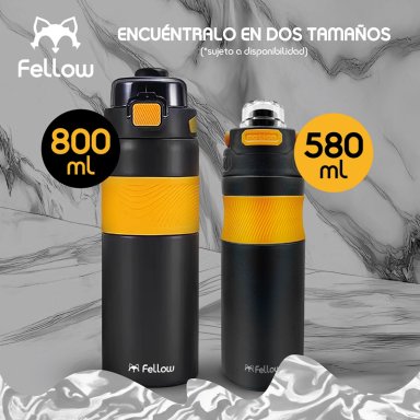 TERMO BOTELLA TERMICA 580ML TAURI BY FELLOW MUG CAFE AGUA - 9