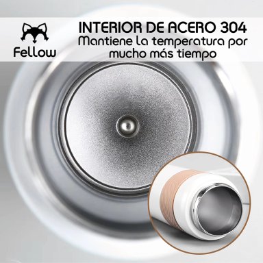 TERMO BOTELLA TERMICA TAURI BY FELLOW MUG AGUA CAFE 800ML - 4
