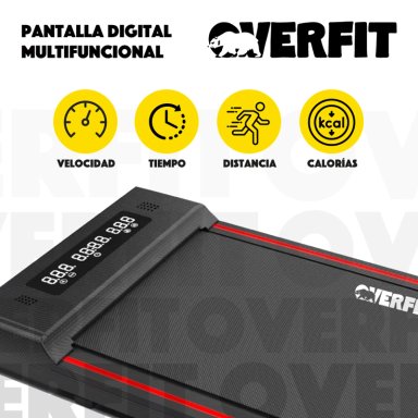 TROTADORA 1.5 HP OVERFIT CAMINADORA ELECTRICA PLEGABLE 8KM/H - 3