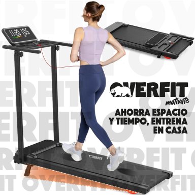 TROTADORA 2 HP OVERFIT CAMINADORA ELECTRICA PLEGABLE 12 KM/H - 9