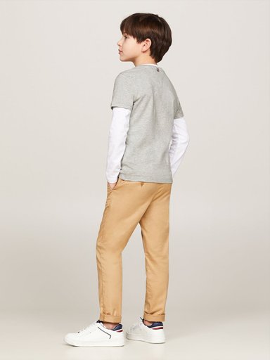 POLERA DE NIÑO ESSENTIAL C-NECK - 3