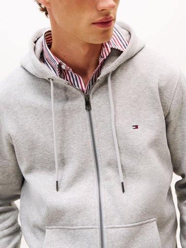 POLERON HOODIE CON CIERRE LOGO - 4