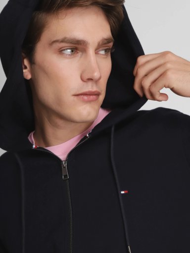 POLERON HOODIE CON CIERRE LOGO - 4