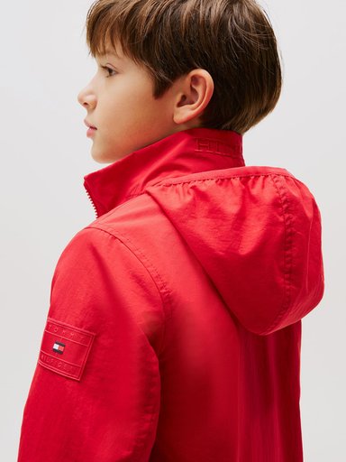 CHAQUETA CON GORRO Y LOGO - 4