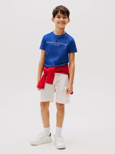 POLERA DE NIÑO ESSENTIAL CON LOGO - 2