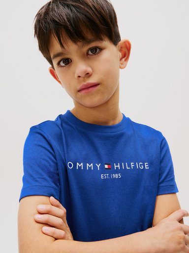POLERA DE NIÑO ESSENTIAL CON LOGO - 4