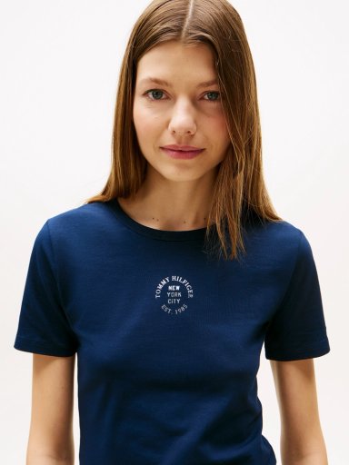 POLERA LOGO ESTAMPADO SLIM FIT - 4