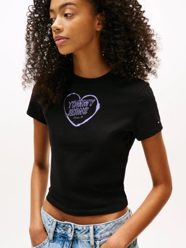 POLERA HEART LOGO SLIM FIT - 4