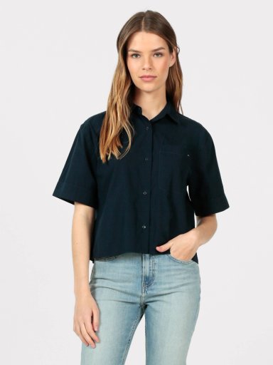 CAMISA POPLIN CON BOLSILLO - 1