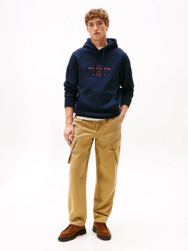 POLERON HOODIE OVAL LOGO GRAFICO - 2