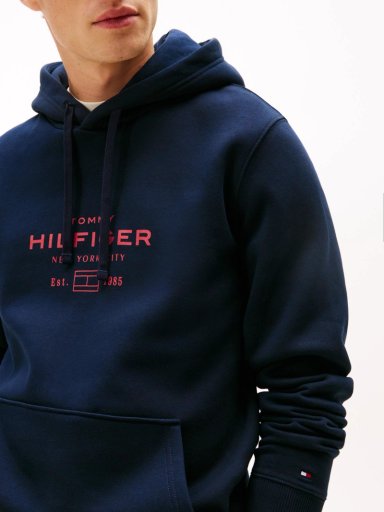 POLERON HOODIE OVAL LOGO GRAFICO - 4