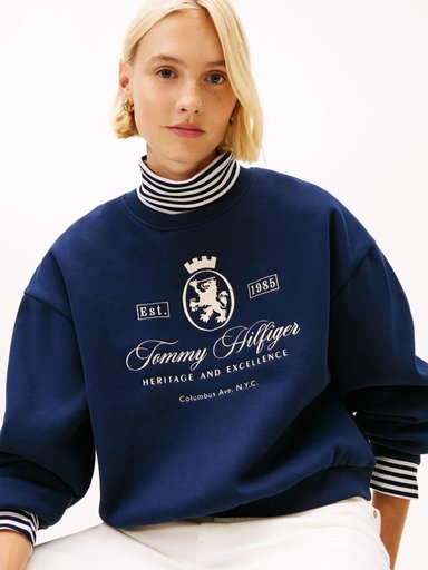 POLERON RELAXED VARSITY CREST - 4