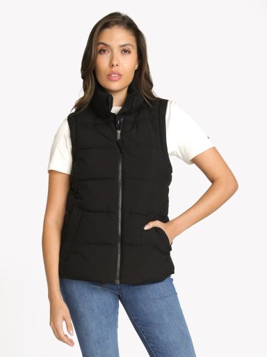 PARKA VEST DE CUELLO ALTO - 1