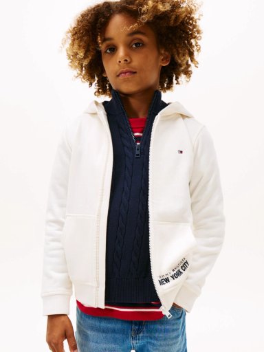 POLERON HOODIE CON CIERRE - 1
