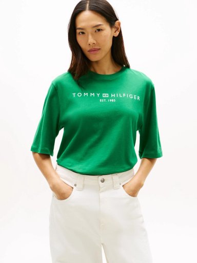 POLERA LOGO GRAFICO RELAXED FIT - 1