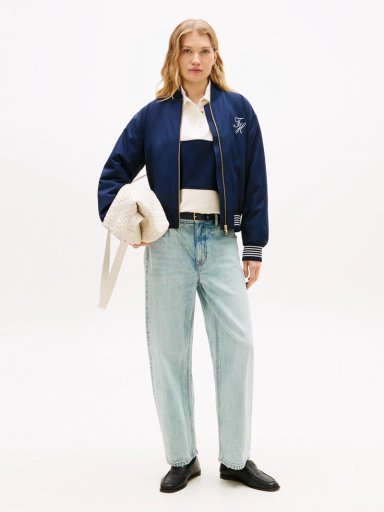 CHAQUETA BOMBER CON LOGO SCRIPT - 2