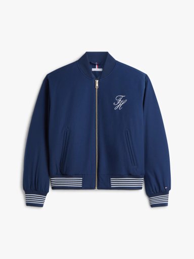 CHAQUETA BOMBER CON LOGO SCRIPT - 5