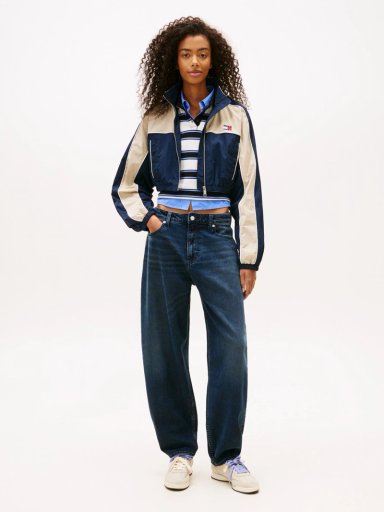 CHAQUETA COLORBLOCK CON LOGO - 2