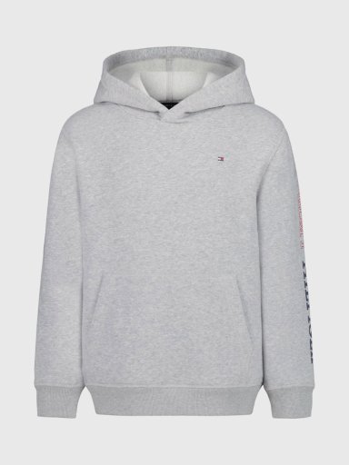 POLERON HOODIE DE NIÑO SOLID CON LOGO - 1