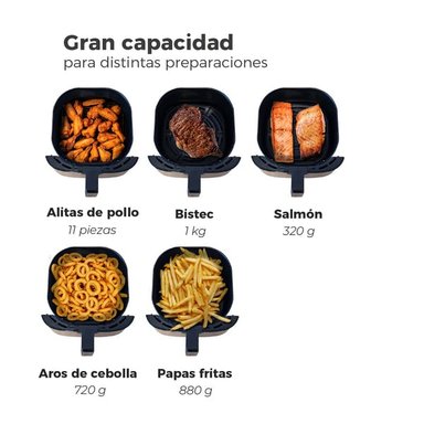 FREIDORA DE AIRE CHEF EDITION 4L - 9