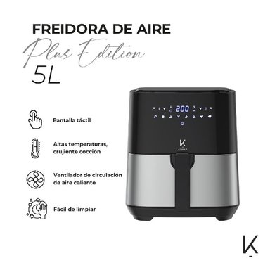 FREIDORA DE AIRE KITCHEN-IT PLUS EDITION 5 LITROS - 5