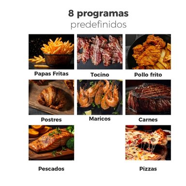 FREIDORA DE AIRE KITCHEN-IT PLUS EDITION 5 LITROS - 7