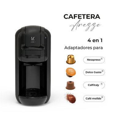EN COLOR CAFETERA AREZZO 4 EN 1 KITCHEN-IT - 6