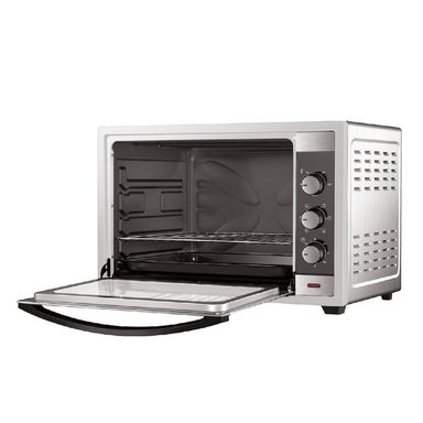HORNO ELÉCTRICO KITCHEN-IT SILVER SERIES 60L DOBLE VIDRIO - 6