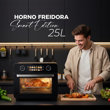 HORNO FREIDORA DE AIRE KITCHEN-IT SMART EDITION 25L - 6