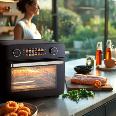HORNO FREIDORA DE AIRE KITCHEN-IT SMART EDITION 25L - 11