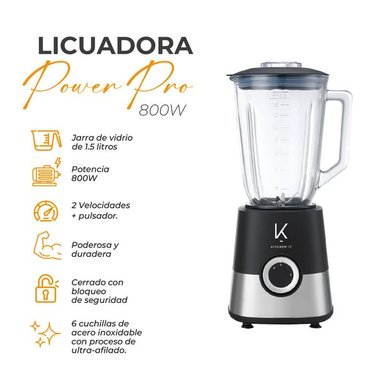 LICUADORA KITCHEN-IT POWER PRO 800W - 7