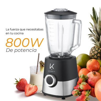 LICUADORA KITCHEN-IT POWER PRO 800W - 8