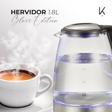 HERVIDOR DE VIDRIO 1.8L GLASS EDITION - 6