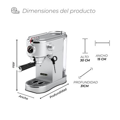 CAFETERA ESPRESSO BARI 5 EN 1 - 2