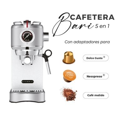CAFETERA ESPRESSO BARI 5 EN 1 - 7