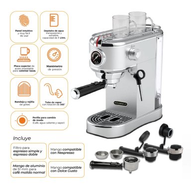 CAFETERA ESPRESSO BARI 5 EN 1 - 8