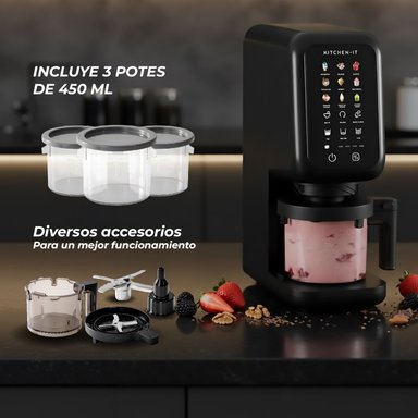 MAQUINA DE HELADOS CREAMLUX PRO 12 EN 1 - 10