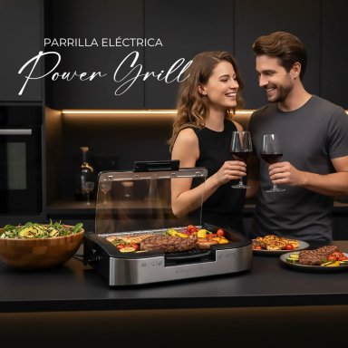 PARRILLA ELE CTRICA POWER GRILL - 5
