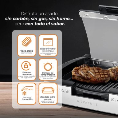 PARRILLA ELE CTRICA POWER GRILL - 6