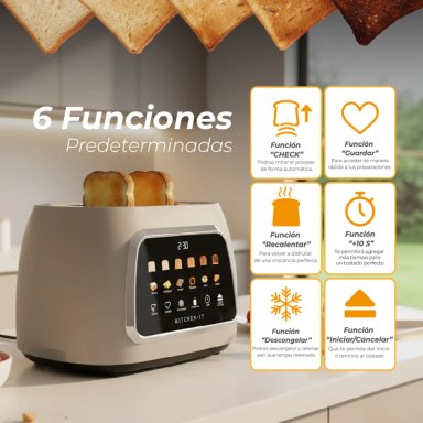 TOSTADOR DIGITAL SMART TOAST COMPACT - 8