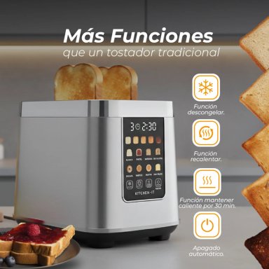 TOSTADOR DIGITAL SMART ELEGANCE - 100% AUTOMATICO - 8