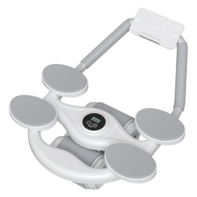 MAQUINA ABDOMINAL MULTIFUNCION PWRFITNESS CON RODILLOS, APOYA CODOS Y SOPORTE PARA CELULAR - 1