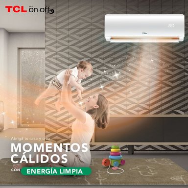 AIRE ACONDICIONADO FRIO-CALOR SPLIT TCL 18000 BTU 4EN1 - 4
