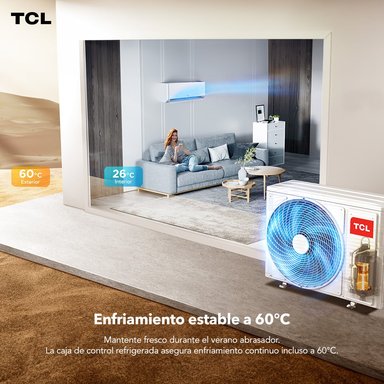 AIRE ACONDICIONADO INVERTER TCL BREEZEIN 24000 BTU WIFI - 3