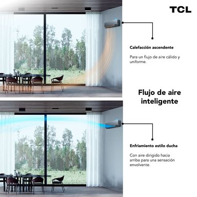 AIRE ACONDICIONADO TCL INVERTER FRESHIN 12000 BTU WIFI - 6